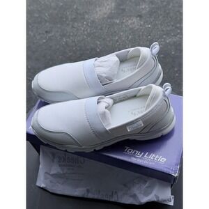 Tony‎ Little Cheeks Lightweight Shoes Women's Size 6 White New